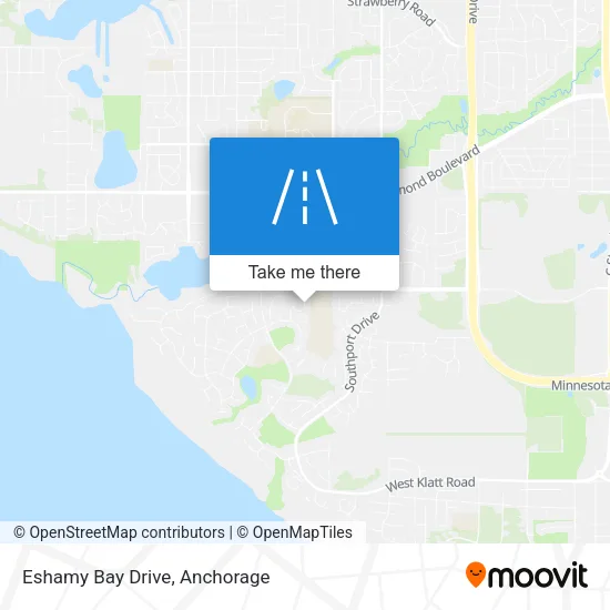 Eshamy Bay Drive map