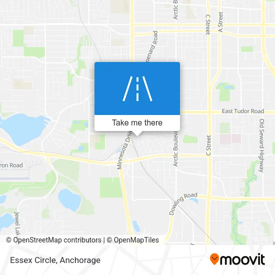 Essex Circle map