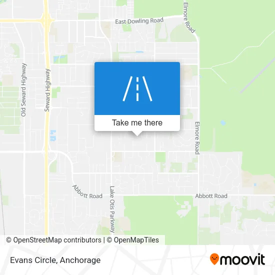 Evans Circle map