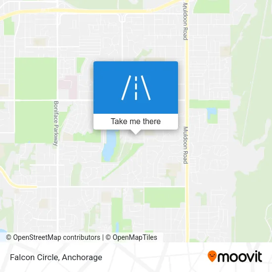 Falcon Circle map