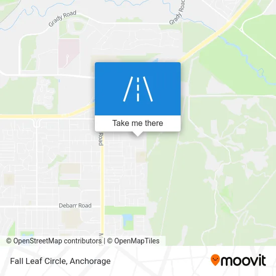 Fall Leaf Circle map