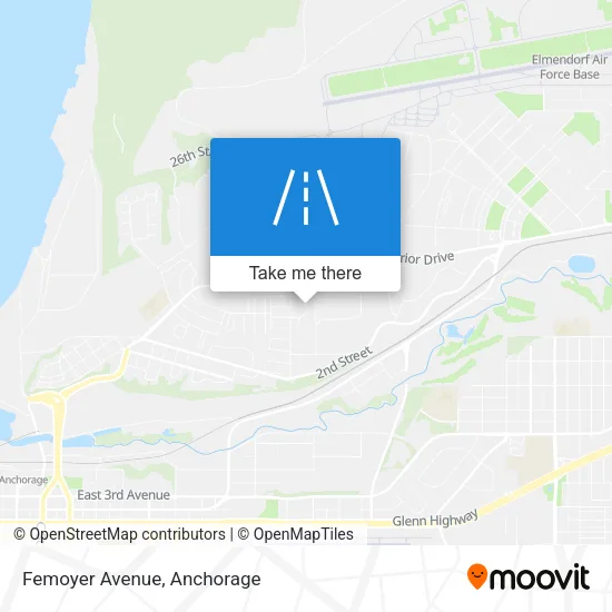 Femoyer Avenue map