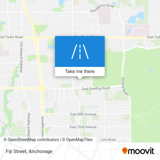 Fiji Street map