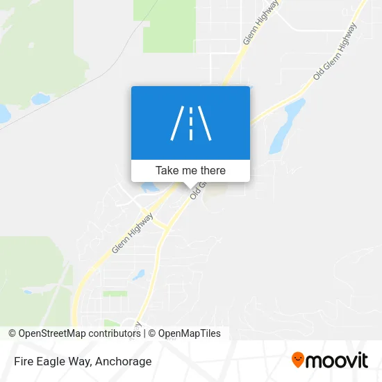 Fire Eagle Way map