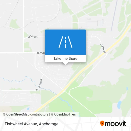Fishwheel Avenue map