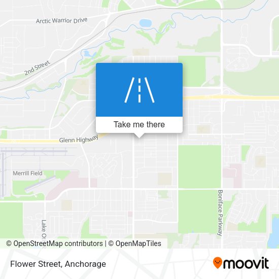 Mapa de Flower Street