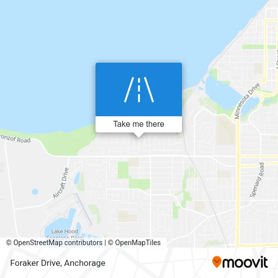 Foraker Drive map
