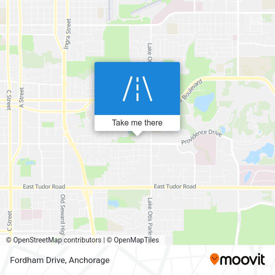 Fordham Drive map