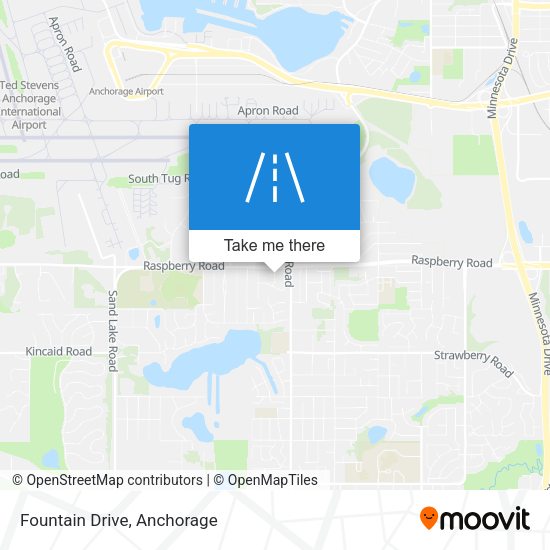 Mapa de Fountain Drive