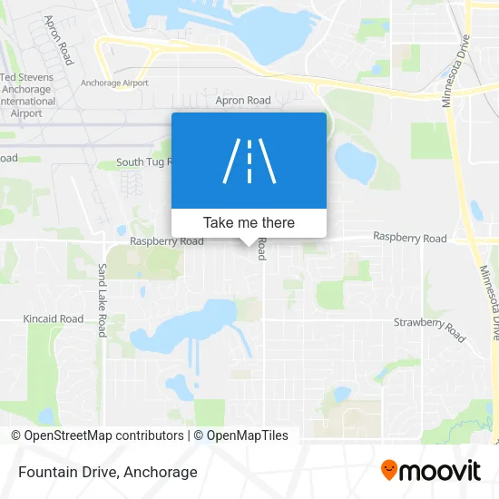 Fountain Drive map