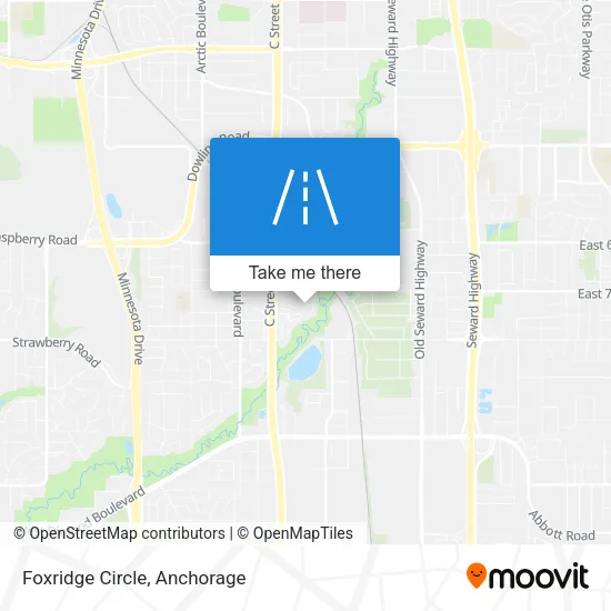 Foxridge Circle map