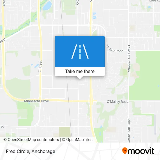 Fred Circle map