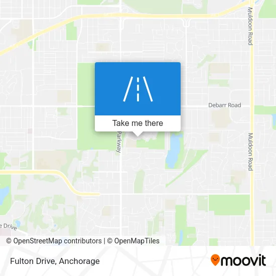 Fulton Drive map