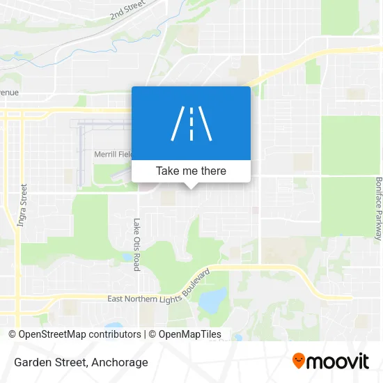 Garden Street map