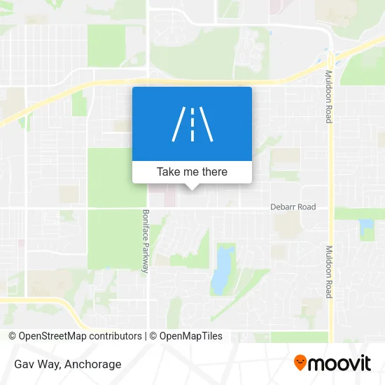 Gav Way map