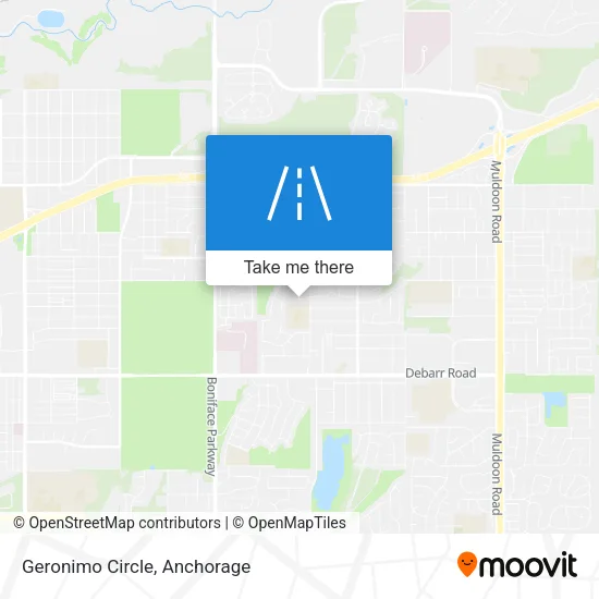 Geronimo Circle map