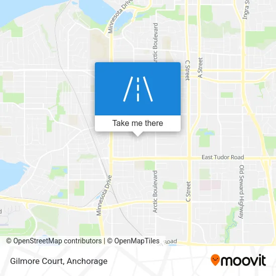 Gilmore Court map