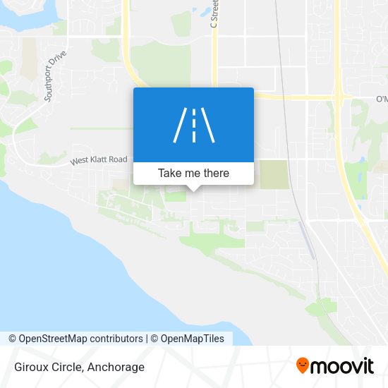 Mapa de Giroux Circle