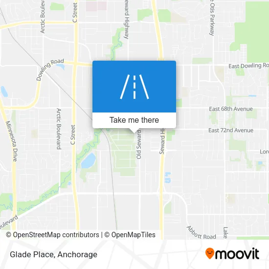 Glade Place map