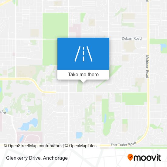 Mapa de Glenkerry Drive