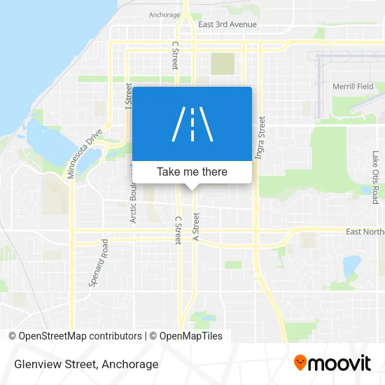 Glenview Street map