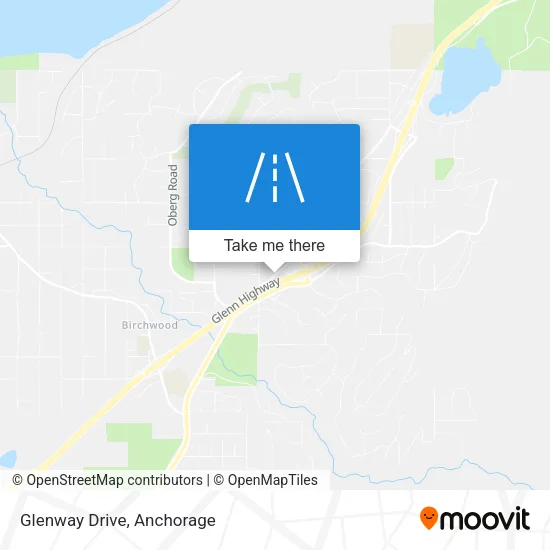 Glenway Drive map