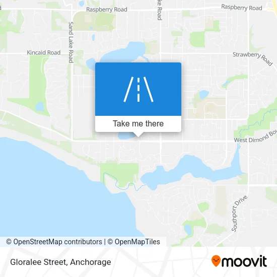 Gloralee Street map