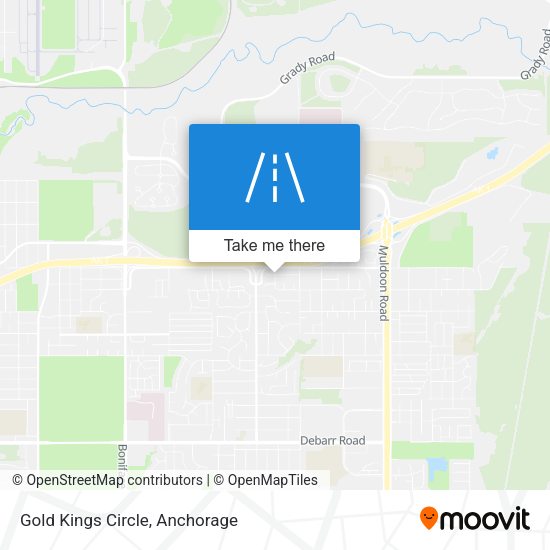 Mapa de Gold Kings Circle