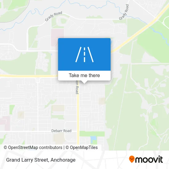 Grand Larry Street map
