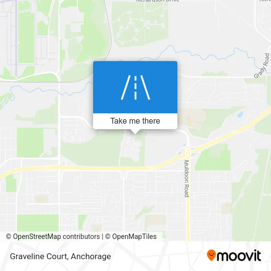 Graveline Court map