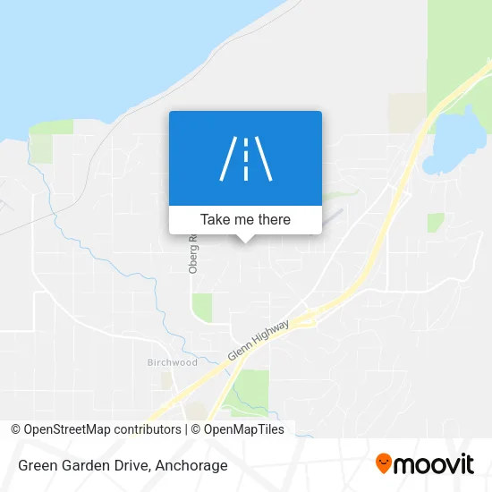 Green Garden Drive map