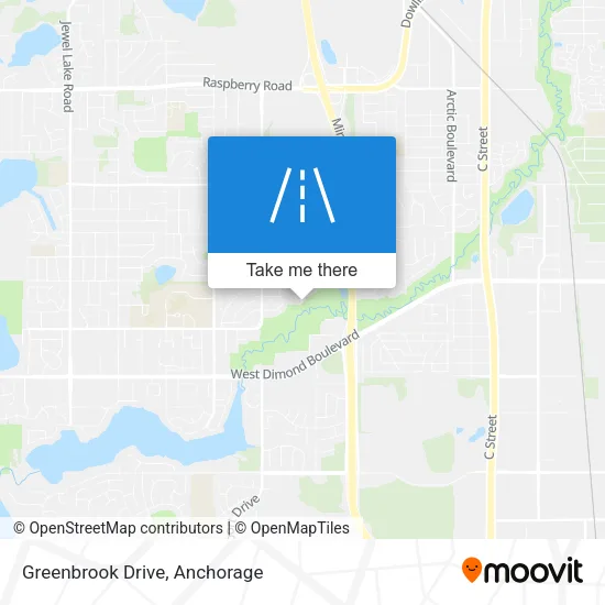 Greenbrook Drive map
