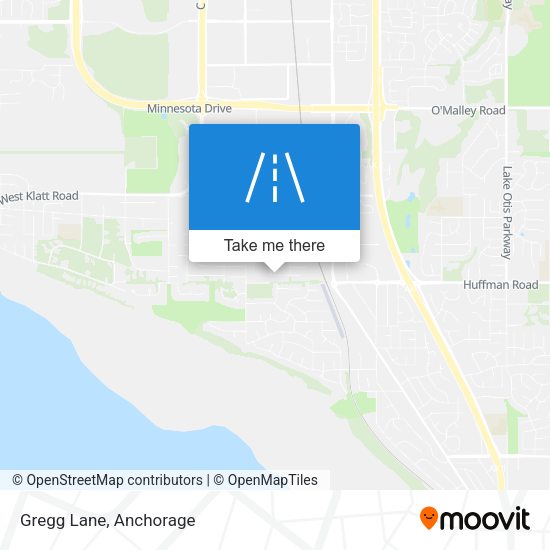 Mapa de Gregg Lane