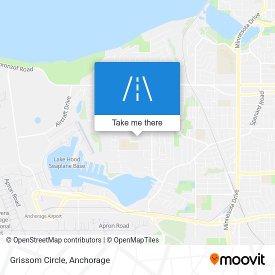 Grissom Circle map