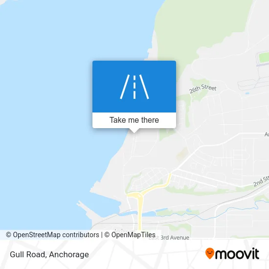 Gull Road map