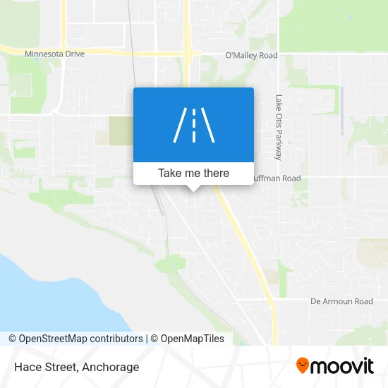 Hace Street map