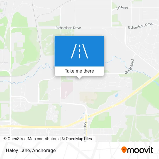 Haley Lane map