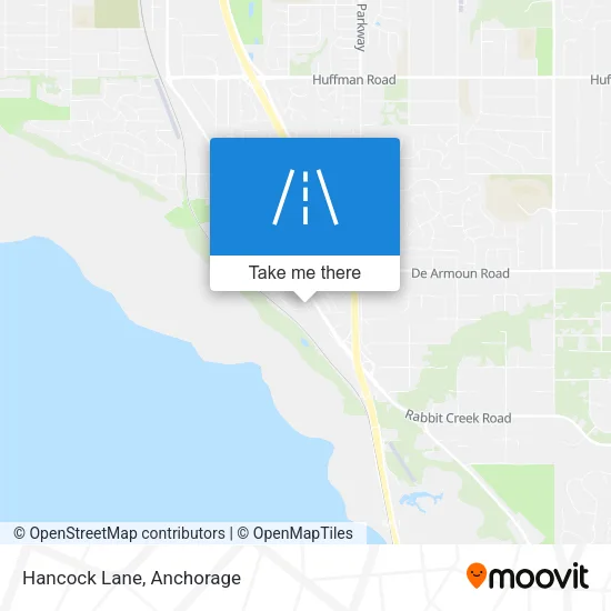 Hancock Lane map