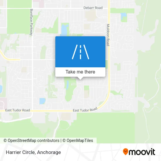 Harrier Circle map