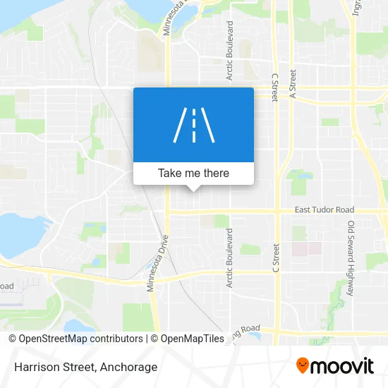 Harrison Street map