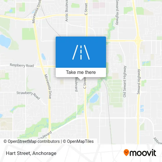 Hart Street map