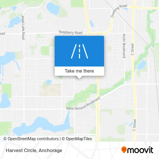 Harvest Circle map