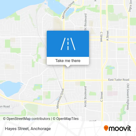 Hayes Street map