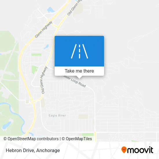 Hebron Drive map