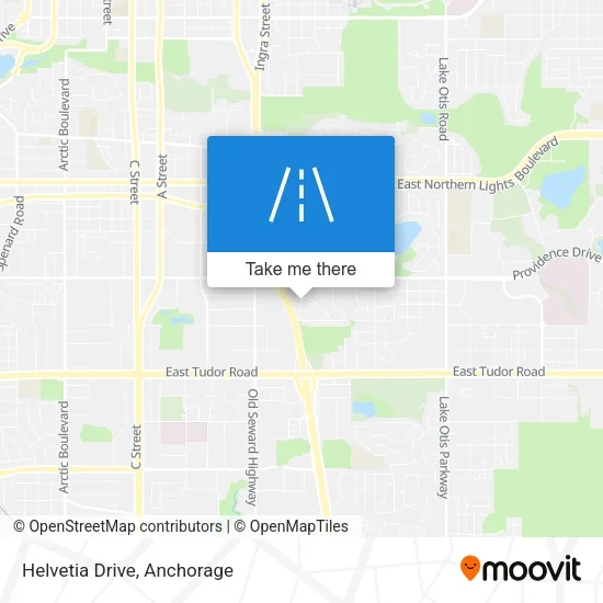 Helvetia Drive map