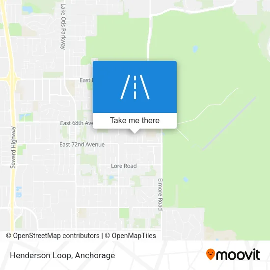 Henderson Loop map