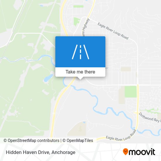 Hidden Haven Drive map
