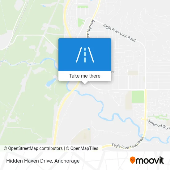 Hidden Haven Drive map