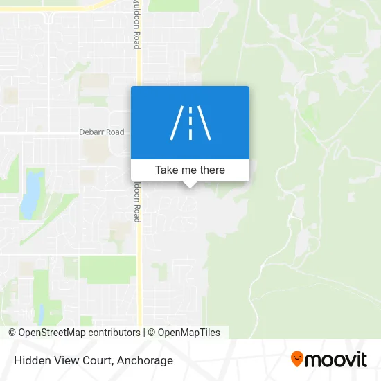 Hidden View Court map