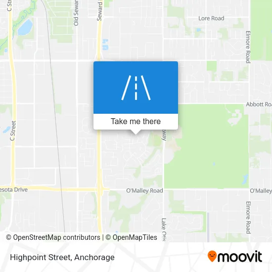 Highpoint Street map